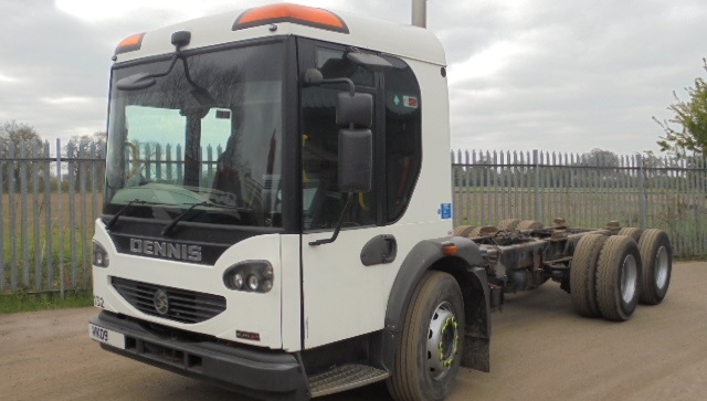 FOR SALE: 2009 YEAR 6X4 EURO 5 DENNIS ELITE 2 CHASSIS CAB